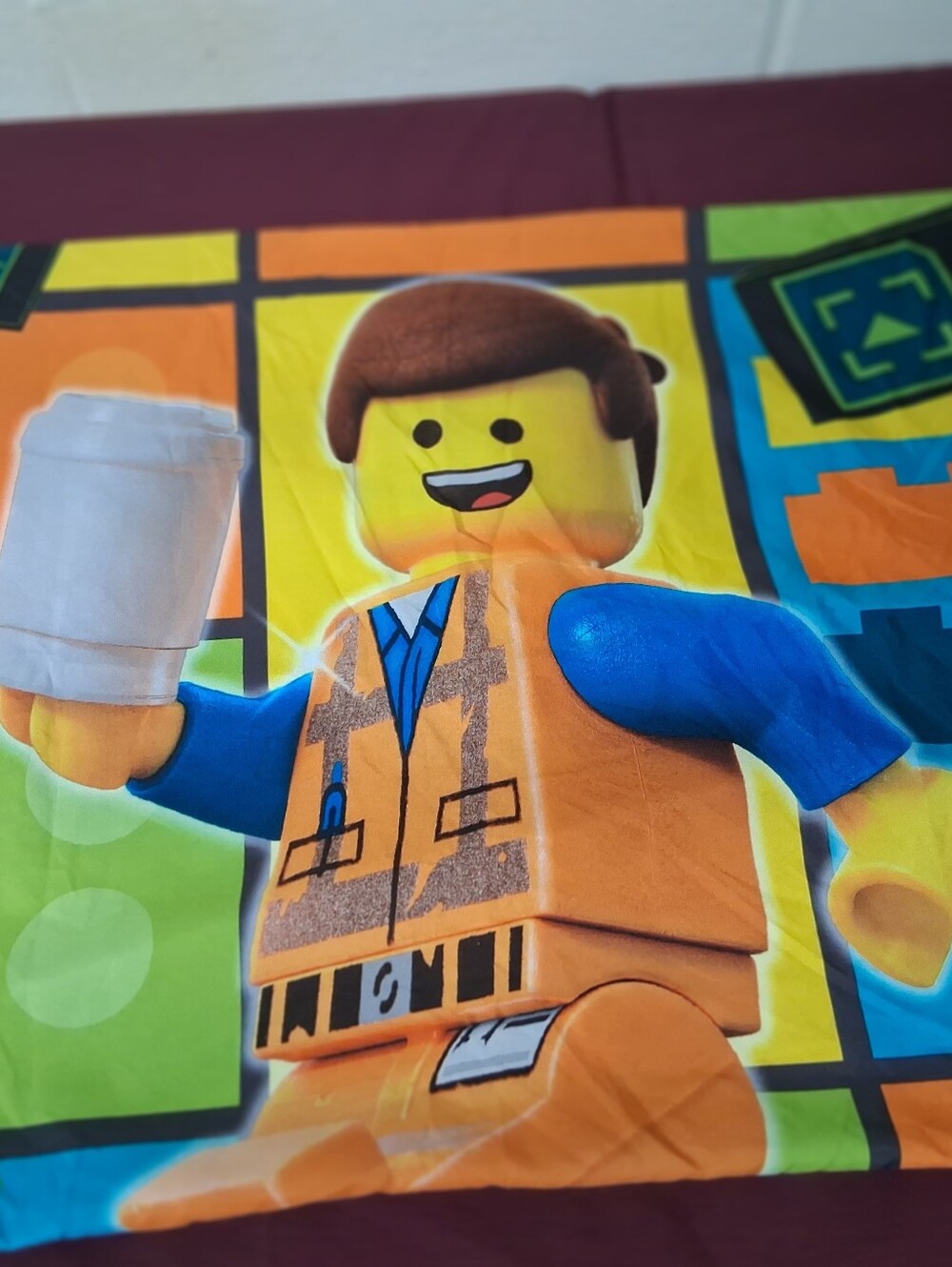 The Lego Movie Rex-treme Standard Size Pillowcase.